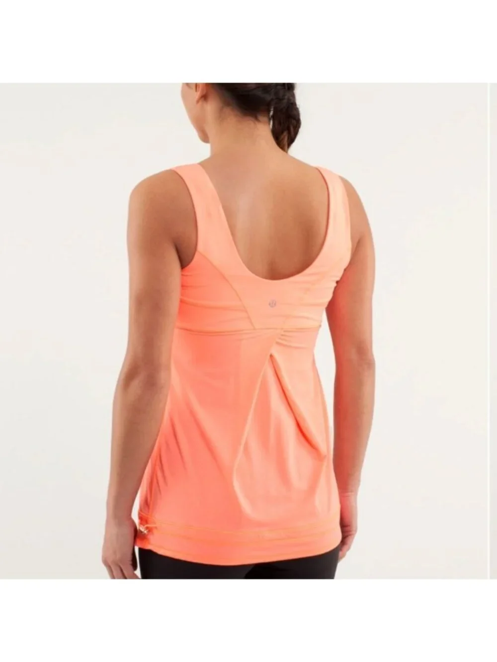Lululemon Run: Tame Me Tank Pop Orange / flash